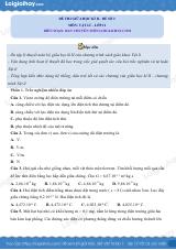 Đề thi giữa học kì 2 Vật lí 11 Chân trời sáng tạo - Đề số 2